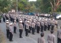 Ratusan Personel Polresta Balikpapan Siap Amankan Pengundian Nomor Urut Paslon Pilkada