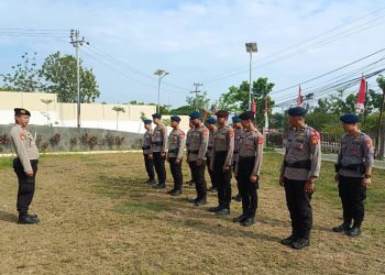 Polres Berau Gelar Patroli Bersama Personel Brimob BKO Polda Kaltim