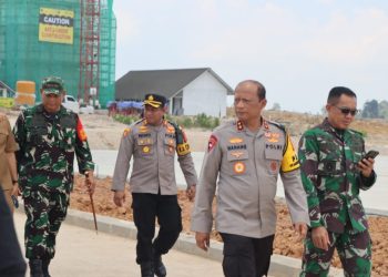 TNI POLRI Cek Kesiapan Bandara VVIP IKN