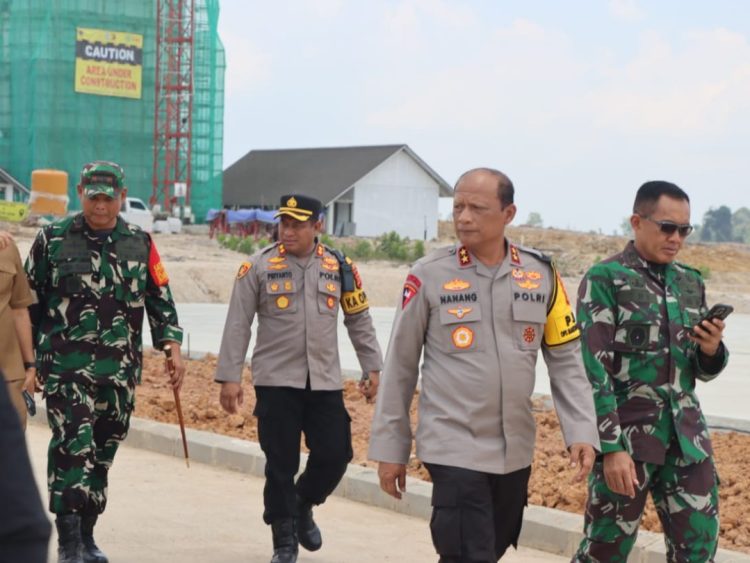 TNI POLRI Cek Kesiapan Bandara VVIP IKN