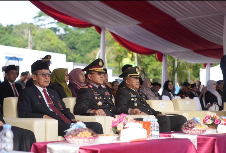 Wakapolda Kaltim Hadiri Upacara Peringatan Hari Kesaktian Pancasila Di GOR Segiri Samarinda