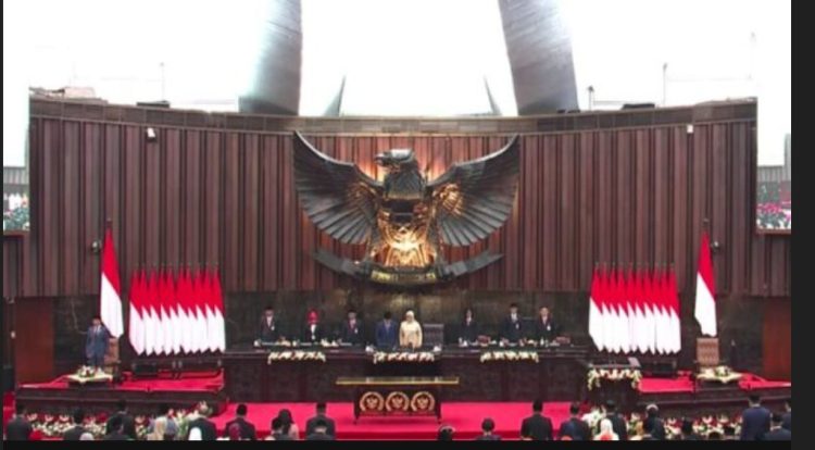 Jokowi dan Prabowo Hadiri Pelantikan Anggota DPR, DPD, dan MPR Periode 2024-2029