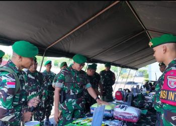 Pangdam VI/Mulawarman Beri Pengarahan Yonif 611/AWL Sebagai Bekal Satgas