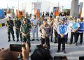 Jelang Nataru Kapolri dan Panglima TNI Tinjau Gerbang Tol Prambanan