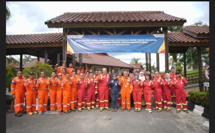 PT Pertamina Hulu Mahakam Sambut Kunjungan Kerja dan MWT Akhir Tahun 2024 SKK Migas