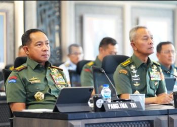 Panglima TNI Hadiri Rapim Kemhan-TNI Secara Daring
