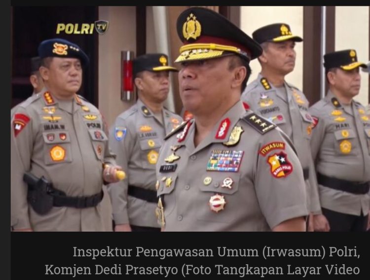 Komjen Dedi, Tekankan Peran Polsek sebagai Garda Terdepan