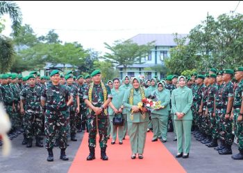 Pangdam VI/Mulawarman Resmikan Rusun dan Beri Pengarahan kepada Prajurit Yonzipur 17/AD