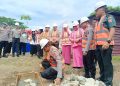 Dukung Program Asta Cita Presiden RI, Kapolda Kaltim Lakukan Ground Breaking Pembangunan SPPG Polda Kaltim di Kawasan Stal Kuda Balikpapan