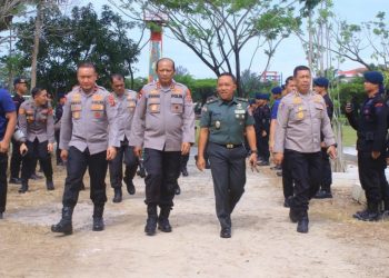Kasdam VI/Mlw Hadiri Ground Breaking Pembangunan SPPG Polda Kaltim