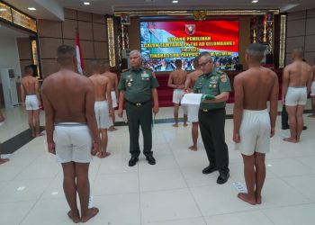 Sidang Pemilihan Tingkat Sub Panpus Penerimaan Cata PK TNI AD Gelombang I TA 2025