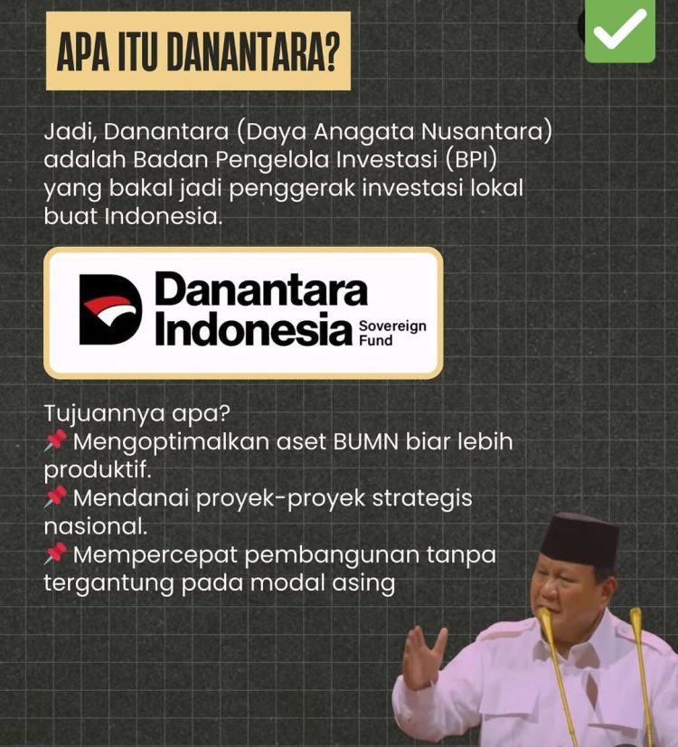 Presiden RI Prabowo Resmi Meluncurkan Danantara Indonesia