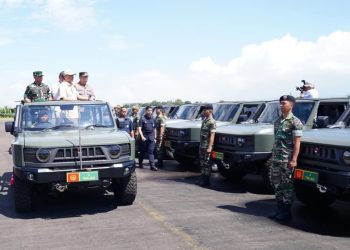 Panglima TNI Terima 650 Unit Ransus Maung dari Kemhan untuk Perkuat Pertahanan NKRI