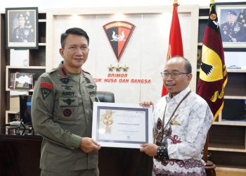 Satrimob Polda Kaltim Raih Predikat Terbaik, Dari Kemenkeu