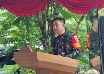 “Penutupan TMMD Dansatgas TMMD 123 Kodim 0905/BPP Bacakan Progres Capaian Kerja”