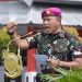 Komandan Pasmar 2 Sambut Kedatangan Satgas Pamtas RI-PNG Mobile Korps Marinir Gobang II