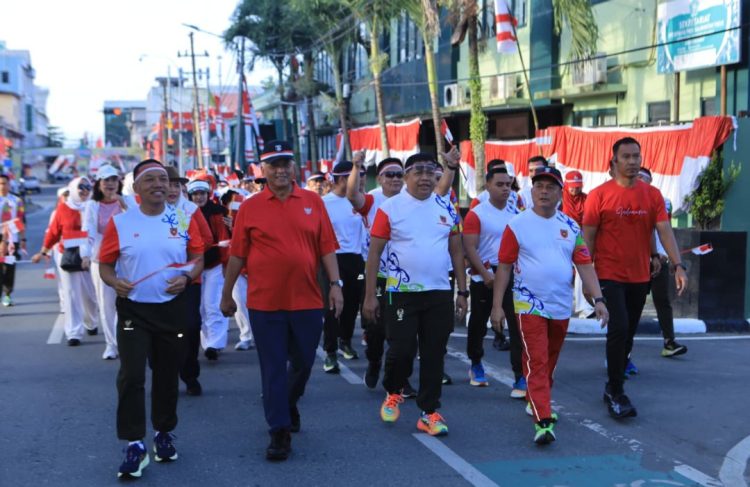 Meriah! Kodam VI/Mulawarman Gelar Lomba dan Pawai HUT Kemerdekaan RI ke-80
