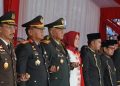 Panglima Kodam VI/Mulawarman Hadiri Upacara HUT RI Ke 80 Tahun Di Lapangan Gelora Kadrie Oening Samarinda