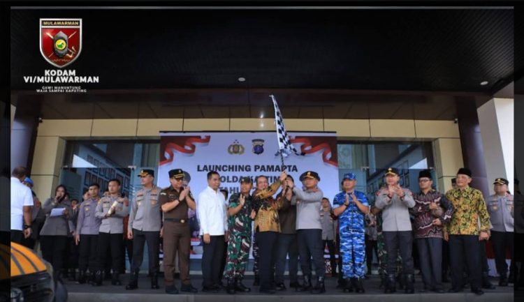 Kodam VI/Mulawarman Dukung Peluncuran Pamapta Polda Kaltim 2025, Perkuat Sinergi TNI-Polri