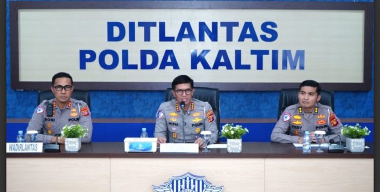 Ditlantas Polda Kaltim Paparkan Hasil Zebra Mahakam 2025, Angka Korban Meninggal Akibat Laka Turun Derastis