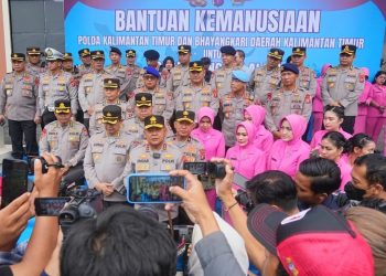 Polda Kaltim Kirimkan Bantuan Kemanusiaan untuk Korban Bencana di Tiga Provinsi