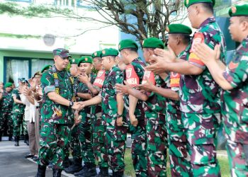 “Jadilah Prajurit Kebanggaan”, Pangdam VI/Mulawarman Kunjungi Kodim 0905/Balikpapan