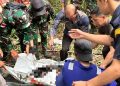 Prajurit Kodam VI/Mulawarman Gerak Cepat Evakuasi Korban Pesawat Jatuh di Krayan Timur