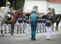 Upacara Serah Terima Pengawal Istana Merdeka Jadi Tontonan Baru Warga di Car Free Day