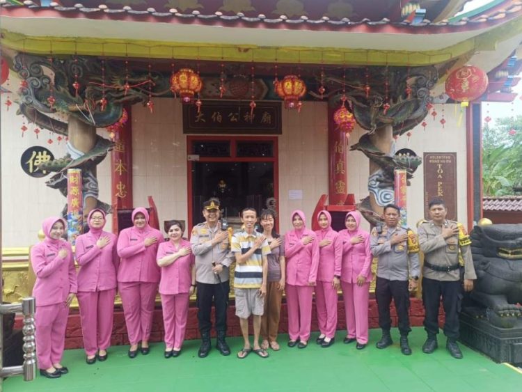 Antisipasi Gangguan Kamtibmas, Kapolres Tarakan Cek Langsung Vihara Jelang Imlek