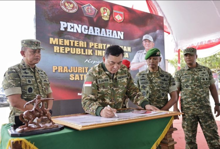 Sinergi Menhan dan TNI Bangun Kekuatan Pertahanan Berbasis Kerakyatan