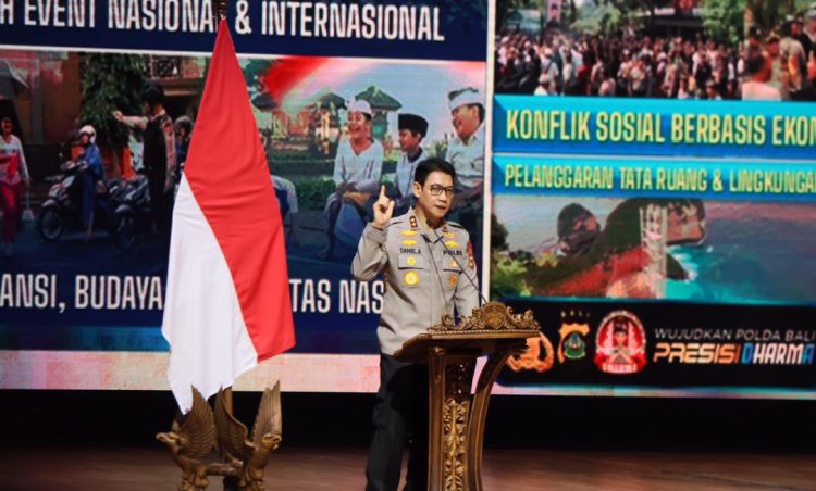 Kapolda Bali Tekankan Keamanan sebagai Pilar Pembangunan pada Rapim Kodam IX/Udayana 2026