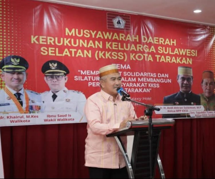 Wali Kota Tarakan Resmi Buka Musda KKSS