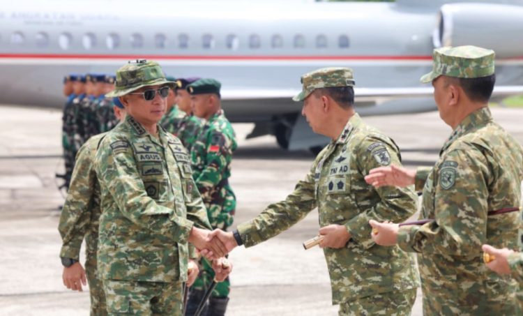 Panglima TNI Cek Langsung Lokasi Latgab di Perbatasan Nunukan Kaltara