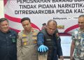 Polda Kaltim Musnahkan 40 Butir Ekstasi Hasil Pengungkapan Kasus Narkotika