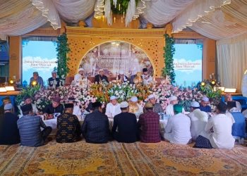 Keluarga Bani Mas’ud Gelar Buka Puasa Bersama dan Berbagi Dengan Warga Batuarang Kampung Baru