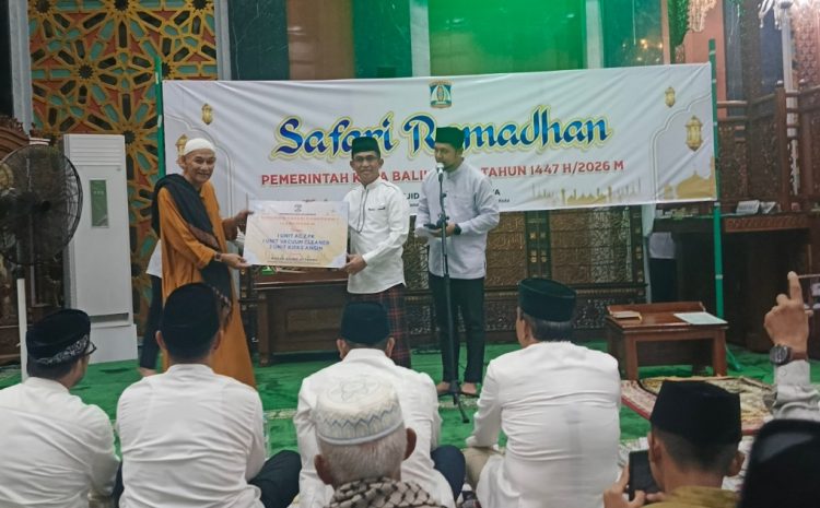 Safari Ramadhan 1447 H di Masjid Agung At-Taqwa: Wali Kota Balikpapan Ajak Warga Perkuat Persatuan