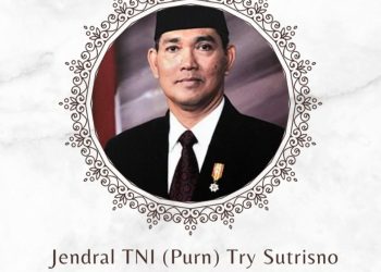 Pemerintah Kota Balikpapan Tetapkan Tiga Hari Berkabung untuk Try Sutrisno, Bendera Setengah Tiang Dikibarkan