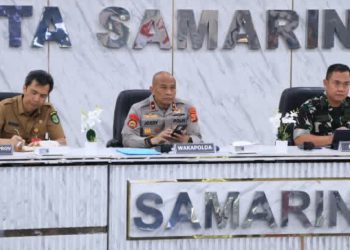 Perkuat Sinergi Pengamanan Lebaran 2026, Wakapolda Kaltim Ikuti Rakor Lintas Sektoral Nasional Secara Virtual