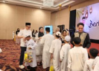 Berkah Ramadan Kadin Balikpapan Santuni 100 Anak Yatim dan Dhuafa