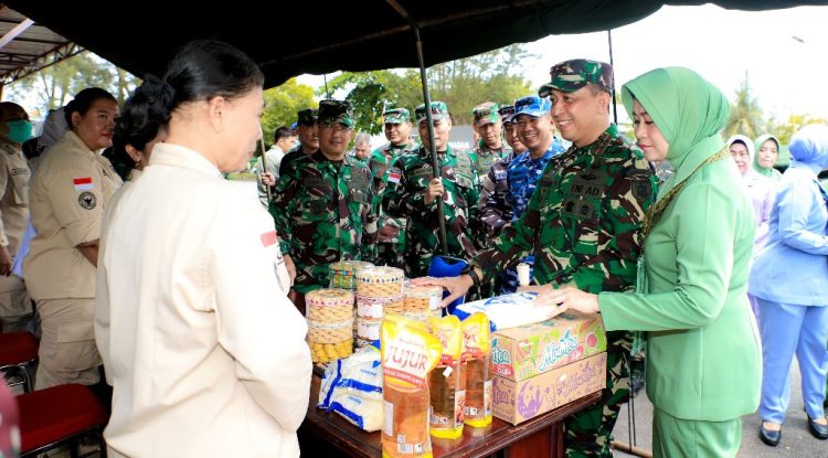 Bazar Murah TNI di Balikpapan: Menjaga Moril Prajurit Menjelang Lebaran