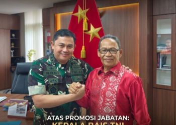 Silaturahmi Kedua Kalinya, Ketua LAKB Bulungan Ucapkan Selamat atas Promosi Letjen Robi Herbawan sebagai Kepala BAIS TNI