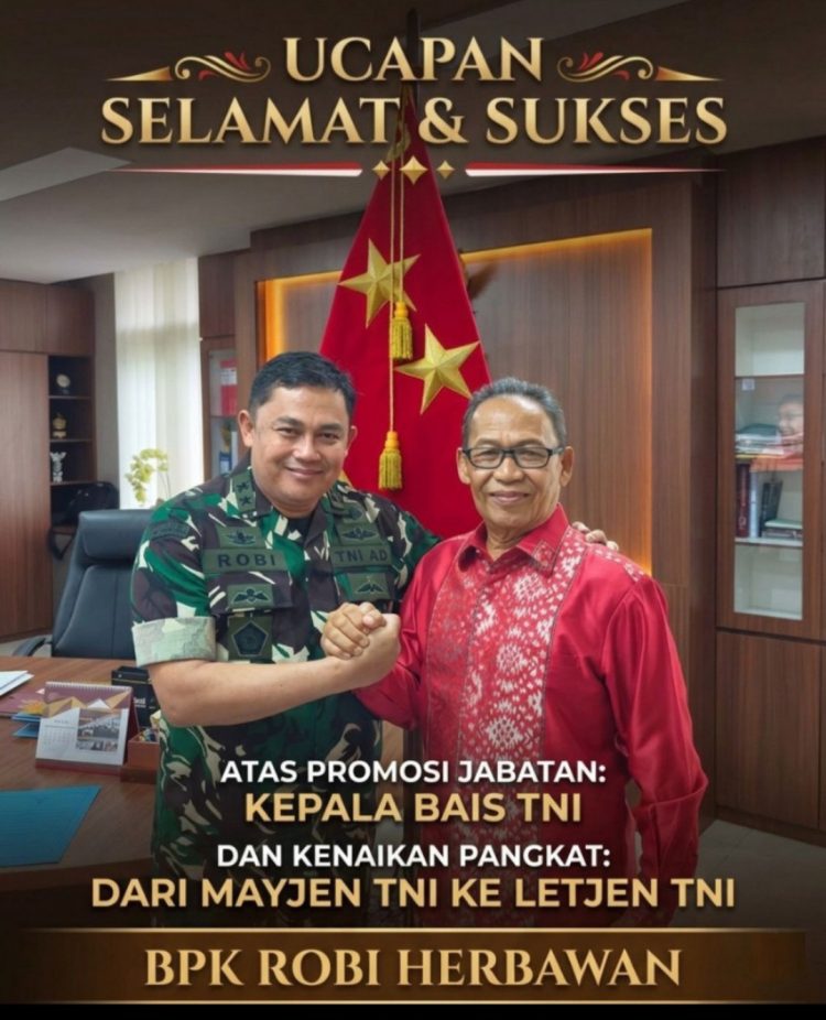 Silaturahmi Kedua Kalinya, Ketua LAKB Bulungan Ucapkan Selamat atas Promosi Letjen Robi Herbawan sebagai Kepala BAIS TNI