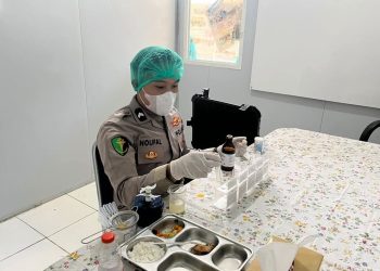 Pastikan Makanan Sehat dan Aman, Tim Food Safety Polda Kaltim Turun ke SPPG Stalkuda Balikpapan