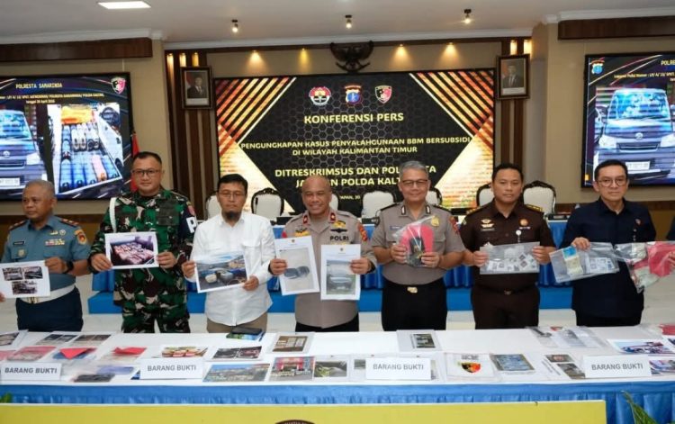 Sukses dalam Sebulan, Polda Kaltim Bongkar 22 Kasus Penyalahgunaan BBM Subsidi