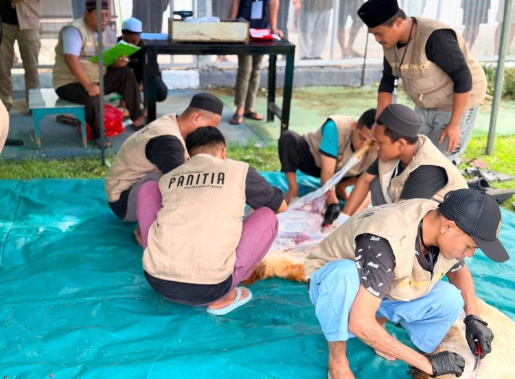 Di Balik Jeruji, Semangat Berbagi Iduladha Tetap Bersinar