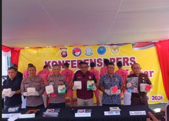 Polda Kalbar Ringkus 32 Pengedar Narkoba, Barang Bukti Capai 9,8 Kg Sabu