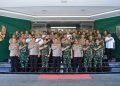 Sinergi Tanpa Batas! Pangdam VI/Mulawarman Sambut Hangat Kunjungan Silaturahmi Kapolda Kaltim