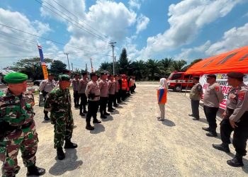 Waspada El Nino, Polres PPU Gelar Apel Siaga Karhutla Libatkan TNI dan BPBD