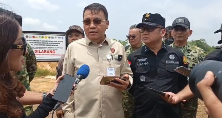Gebrakan Satgas PKH! Lahan 111,1 Hektare di Tahura Milik PT Singlurus Disita, Denda Menggunung Rp147 M!