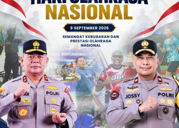 Polda Kaltim Gelorakan Semangat HAORNAS 2026: Kebugaran Polisi Kunci Prestasi Nasional